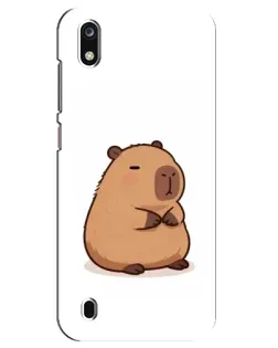 Чехол для ZTE Blade A7 (2019) с картинкой «Толстенькая капибара»
