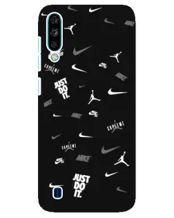 Чехол для ZTE Blade A7 (2020) с картинкой «Nike Black Pattern» Чехол для ZTE Blade A7 (2020) с картинкой «Nike Black Pattern»