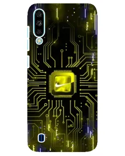 Чехол для ZTE Blade A7 (2020) с картинкой «Nike — золотая искра» Чехол для ZTE Blade A7 (2020) с картинкой «Nike — золотая искра»