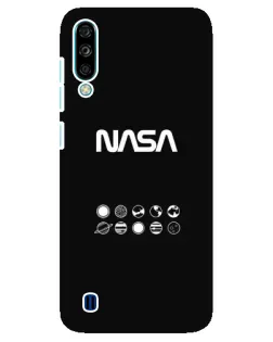 Чехол для ZTE Blade A7 (2020) с картинкой «NASA — технический принт» Чехол для ZTE Blade A7 (2020) с картинкой «NASA — технический принт»