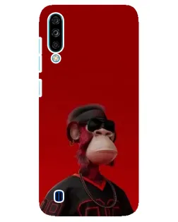 Чехол для ZTE Blade A7 (2020) с картинкой «Bored Ape в красном» Чехол для ZTE Blade A7 (2020) с картинкой «Bored Ape в красном»