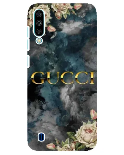 Чехол для ZTE Blade A7 (2020) с картинкой «Абстрактные цветы Gucci»
