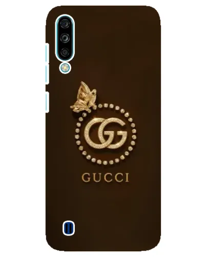 Чехол для ZTE Blade A7 (2020) с картинкой «Gucci — золотая бабочка»