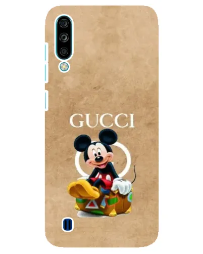 Чехол для ZTE Blade A7 (2020) с картинкой «Микки Маус Gucci — крафт»