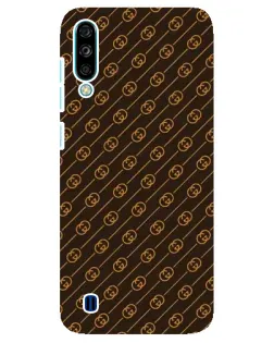 Чехол для ZTE Blade A7 (2020) с картинкой «Gucci — золотые диагонали»