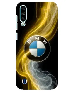 Чехол для ZTE Blade A7 (2020) с картинкой «Золотистый дым BMW»