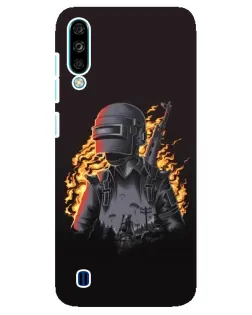 Чехол для ZTE Blade A7 (2020) с картинкой «PUBG — огненный силуэт» Чехол для ZTE Blade A7 (2020) с картинкой «PUBG — огненный силуэт»