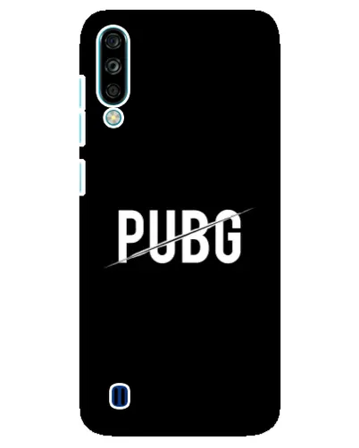 Чехол для ZTE Blade A7 (2020) с картинкой «PUBG — белый логотип»