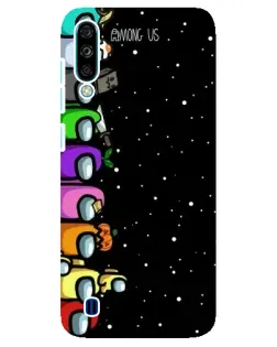 Чехол для ZTE Blade A7 (2020) с картинкой «Команда Among Us»