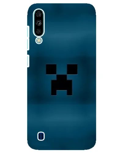 Чехол для ZTE Blade A7 (2020) с картинкой «Крипер текстура»