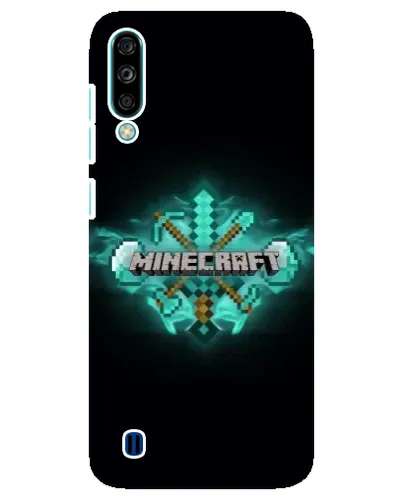 Чехол для ZTE Blade A7 (2020) с картинкой «Minecraft Diamond лого»