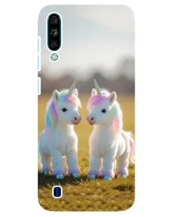 Чехол для ZTE Blade A7 (2020) с картинкой «Пара единорогов» Чехол для ZTE Blade A7 (2020) с картинкой «Пара единорогов»