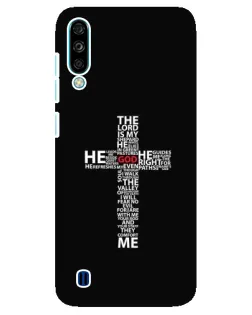 Чехол для ZTE Blade A7 (2020) с картинкой «Текстовый крест» Чехол для ZTE Blade A7 (2020) с картинкой «Текстовый крест»