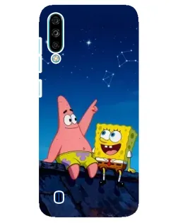 Чехол для ZTE Blade A7 (2020) с картинкой «Губка Боб и Патрик ночью» Чехол для ZTE Blade A7 (2020) с картинкой «Губка Боб и Патрик ночью»