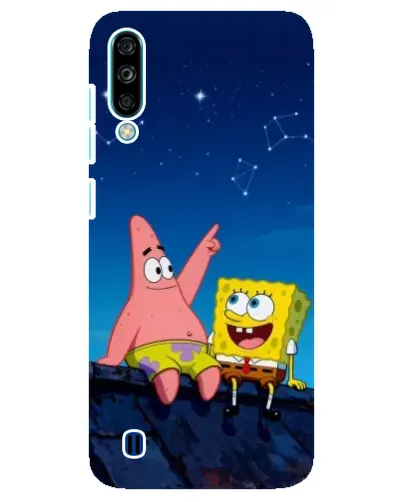Чехол для ZTE Blade A7 (2020) с картинкой «Губка Боб и Патрик ночью» Чехол для ZTE Blade A7 (2020) с картинкой «Губка Боб и Патрик ночью»