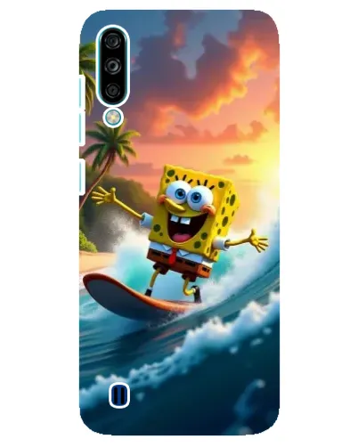 Чехол для ZTE Blade A7 (2020) с картинкой «Губка Боб серфингист» Чехол для ZTE Blade A7 (2020) с картинкой «Губка Боб серфингист»
