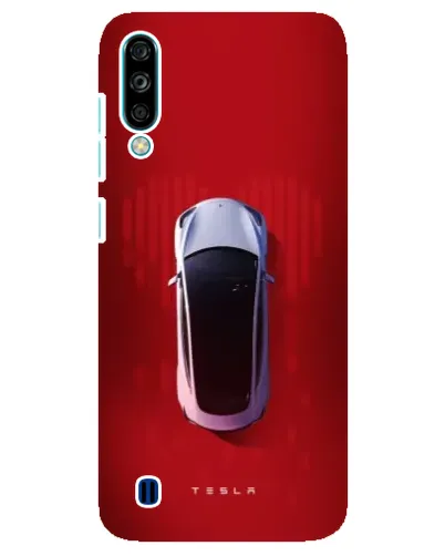 Чехол для ZTE Blade A7 (2020) с картинкой «Tesla Top View»