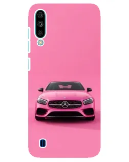 Чехол для ZTE Blade A7 (2020) с картинкой «Розовый Mercedes AMG»