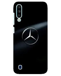 Чехол для ZTE Blade A7 (2020) с картинкой «Mercedes на металле»