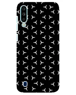 Чехол для ZTE Blade A7 (2020) с картинкой «Mercedes паттерн звезд»