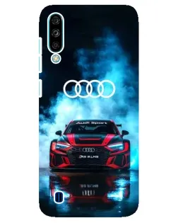 Чехол для ZTE Blade A7 (2020) с картинкой «Audi Sport — неон»