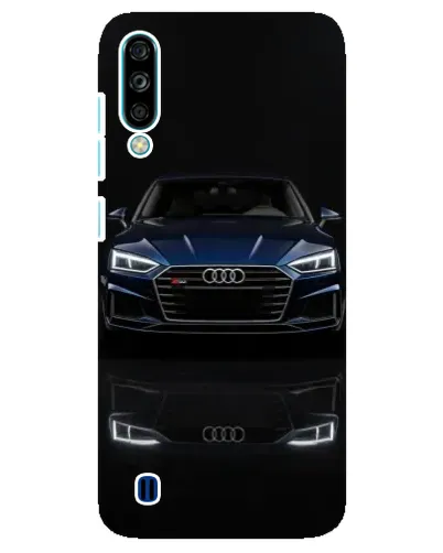 Чехол для ZTE Blade A7 (2020) с картинкой «Audi — ночное отражение»