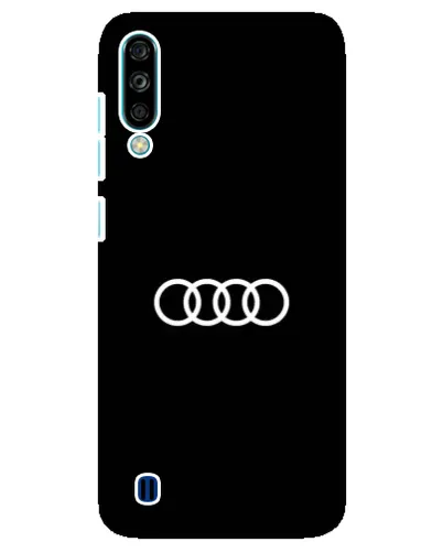 Чехол для ZTE Blade A7 (2020) с картинкой «Audi White Logo»