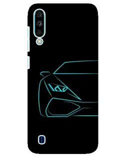 Чехол для ZTE Blade A7 (2020) с картинкой «Голубой силуэт Lamborghini» Чехол для ZTE Blade A7 (2020) с картинкой «Голубой силуэт Lamborghini»