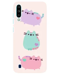 Чехол для ZTE Blade A7 (2020) с картинкой «Pusheen трио» Чехол для ZTE Blade A7 (2020) с картинкой «Pusheen трио»