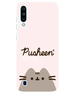 Чохол для ZTE Blade A7 (2020) з картинкою «Pusheen логотип»