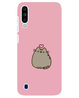Чохол для ZTE Blade A7 (2020) з картинкою «Pusheen серце»