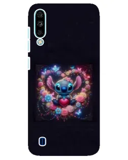 Чехол для ZTE Blade A7 (2020) с картинкой «Stitch в цветах» Чехол для ZTE Blade A7 (2020) с картинкой «Stitch в цветах»
