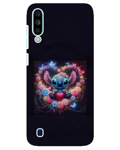 Чехол для ZTE Blade A7 (2020) с картинкой «Stitch в цветах» Чехол для ZTE Blade A7 (2020) с картинкой «Stitch в цветах»