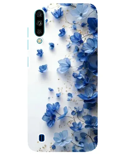 Чехол для ZTE Blade A7 (2020) с картинкой «Голубой цветочный каскад» Чехол для ZTE Blade A7 (2020) с картинкой «Голубой цветочный каскад»