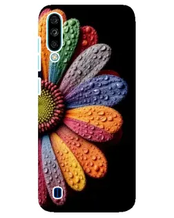 Чехол для ZTE Blade A7 (2020) с картинкой «Радужный цветок»