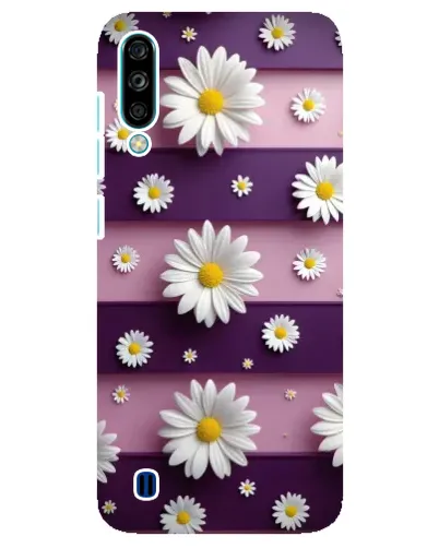 Чехол для ZTE Blade A7 (2020) с картинкой «Ромашки на фиолетовом» Чехол для ZTE Blade A7 (2020) с картинкой «Ромашки на фиолетовом»