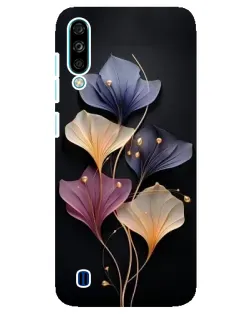 Чехол для ZTE Blade A7 (2020) с картинкой «Лиловые цветы грации»