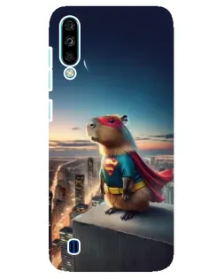 Чехол для ZTE Blade A7 (2020) с картинкой «Капи-мен супергерой»