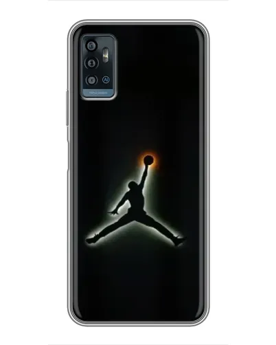 Чохол для ZTE Blade A71 з картинкою «Jordan Gradient Logo»