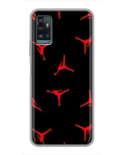 Чохол для ZTE Blade A71 з картинкою «Jordan Red Pattern» Чохол для ZTE Blade A71 з картинкою «Jordan Red Pattern»