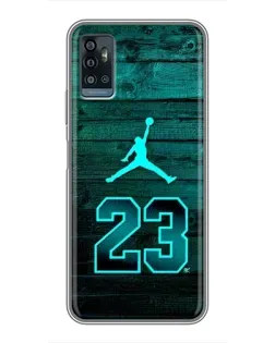 Чохол для ZTE Blade A71 з картинкою «Jordan Cyan 23» Чохол для ZTE Blade A71 з картинкою «Jordan Cyan 23»