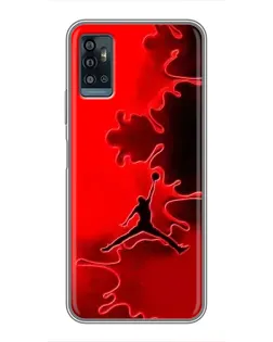Чохол для ZTE Blade A71 з картинкою «Jordan Red Smoke» Чохол для ZTE Blade A71 з картинкою «Jordan Red Smoke»