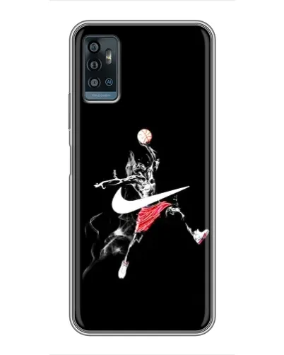 Чохол для ZTE Blade A71 з картинкою «Jordan Jumpman»
