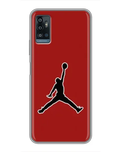 Чохол для ZTE Blade A71 з картинкою «Jordan Red Back»