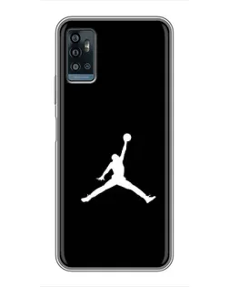 Чохол для ZTE Blade A71 з картинкою «Jordan Silhouette» Чохол для ZTE Blade A71 з картинкою «Jordan Silhouette»