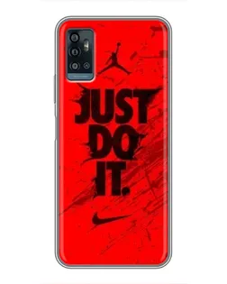 Чохол для ZTE Blade A71 з картинкою «Nike Just Do It» Чохол для ZTE Blade A71 з картинкою «Nike Just Do It»