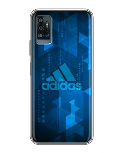 Чехол для ZTE Blade A71 с картинкой «Adidas Sport Art»