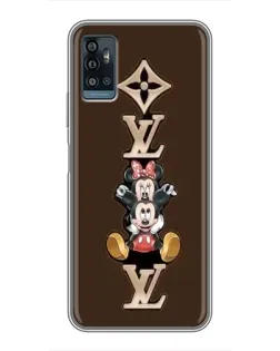Чехол для ZTE Blade A71 с картинкой «LV и Микки Маус» Чехол для ZTE Blade A71 с картинкой «LV и Микки Маус»