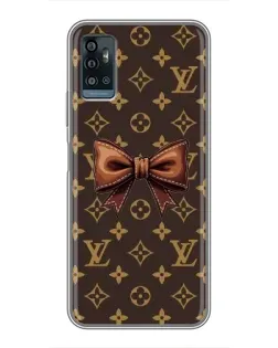 Чехол для ZTE Blade A71 с картинкой «LV с бантом» Чехол для ZTE Blade A71 с картинкой «LV с бантом»
