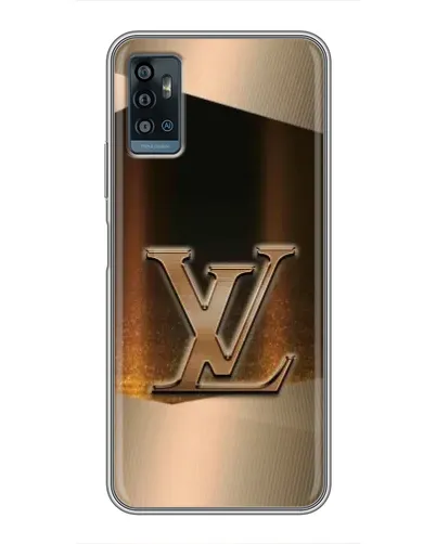 Чохол для ZTE Blade A71 з картинкою «LV — золоте сяйво» Чохол для ZTE Blade A71 з картинкою «LV — золоте сяйво»